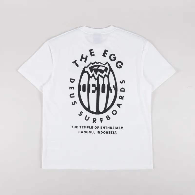 Deus Ex Machina The Egg T Shirt Vintage White