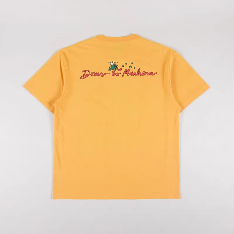 Deus Ex Machina Island Groove T Shirt Radiant Yellow