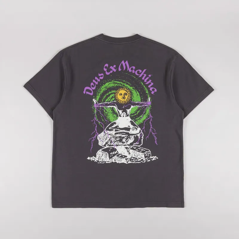 Deus Ex Machina Open Head T Shirt Anthracite