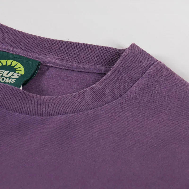 Deus Ex Machina Open Head T Shirt Navy Cosmos-6