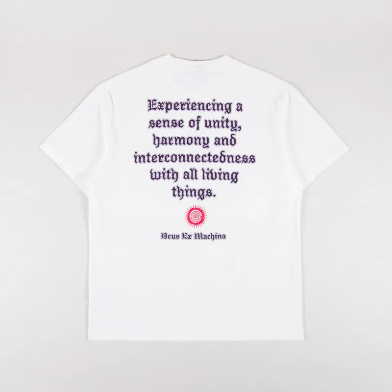 Deus Ex Machina Inside Out T Shirt Vintage White