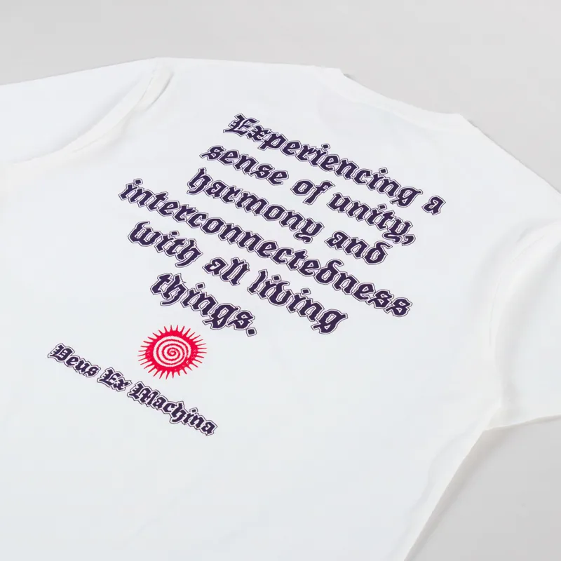 Deus Ex Machina Inside Out T Shirt Vintage White-2