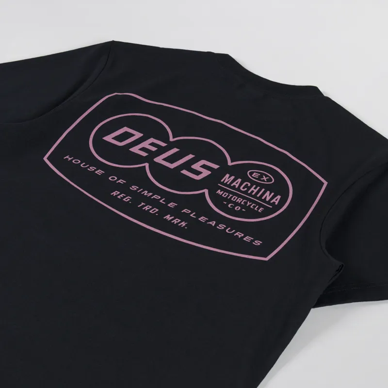 Deus Ex Machina Expo T Shirt Black-2