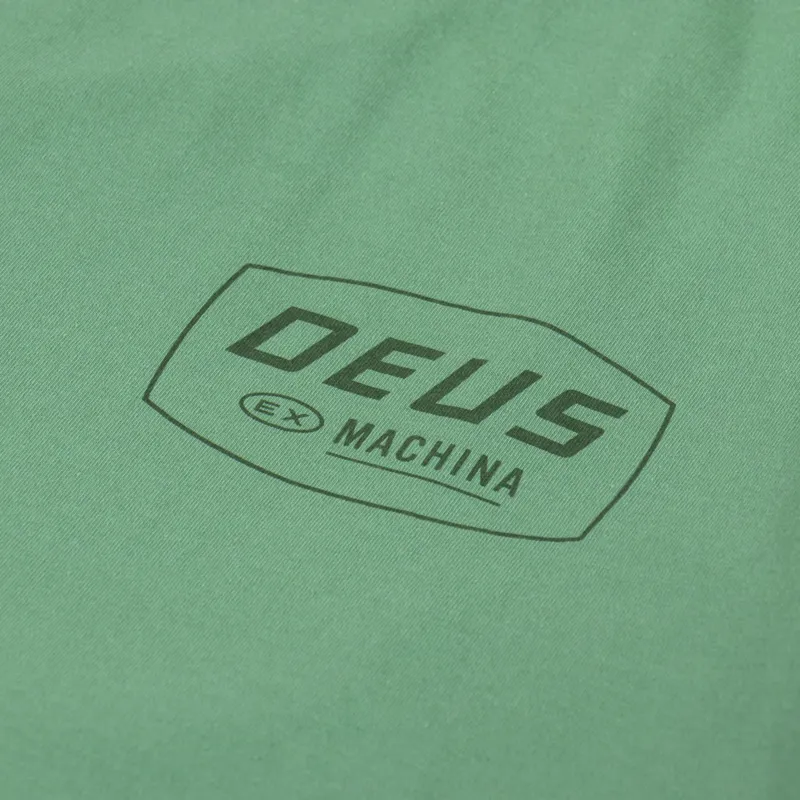 Deus Ex Machina Expo T Shirt Shale Green-5