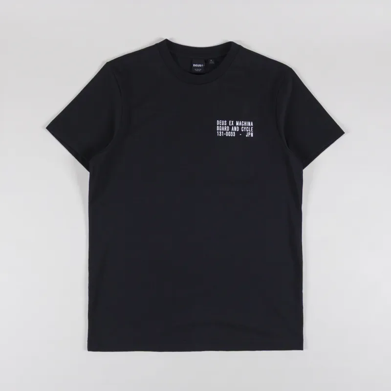 Deus Ex Machina Recoil T Shirt Black-1