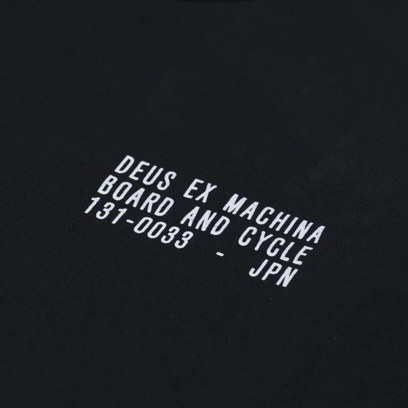 Deus Ex Machina Recoil T Shirt Black-5
