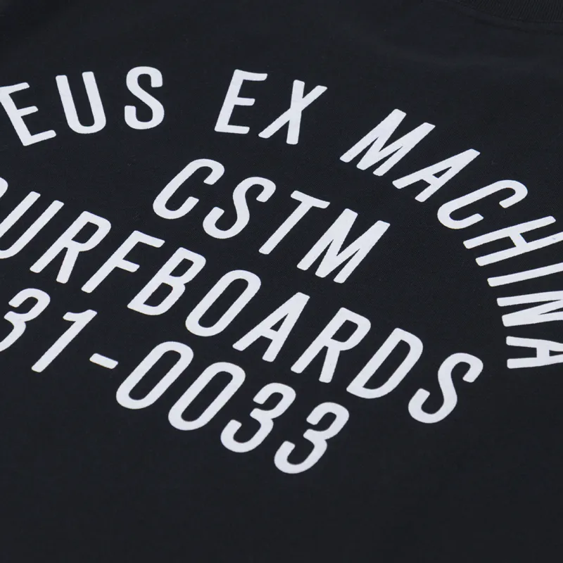 Deus Ex Machina Recoil T Shirt Black-4