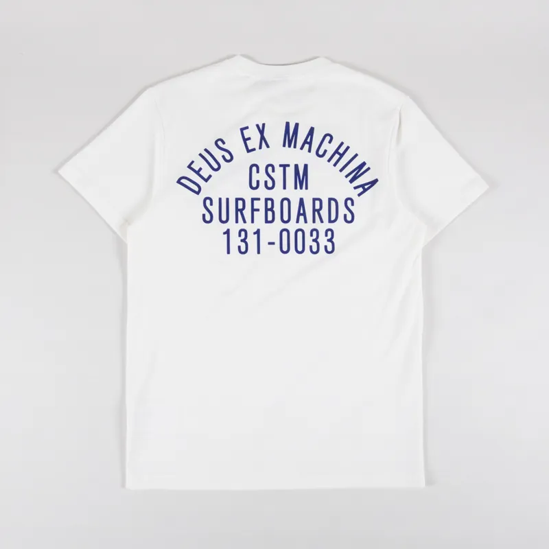 Deus Ex Machina Recoil T Shirt Vintage White