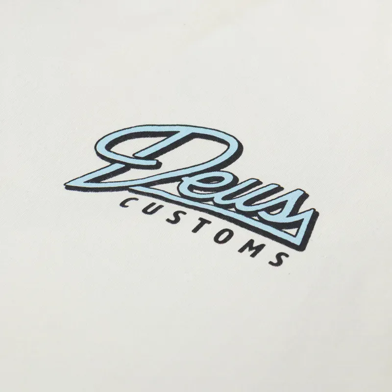 Deus Ex Machina Conduit T Shirt Dirty White-5