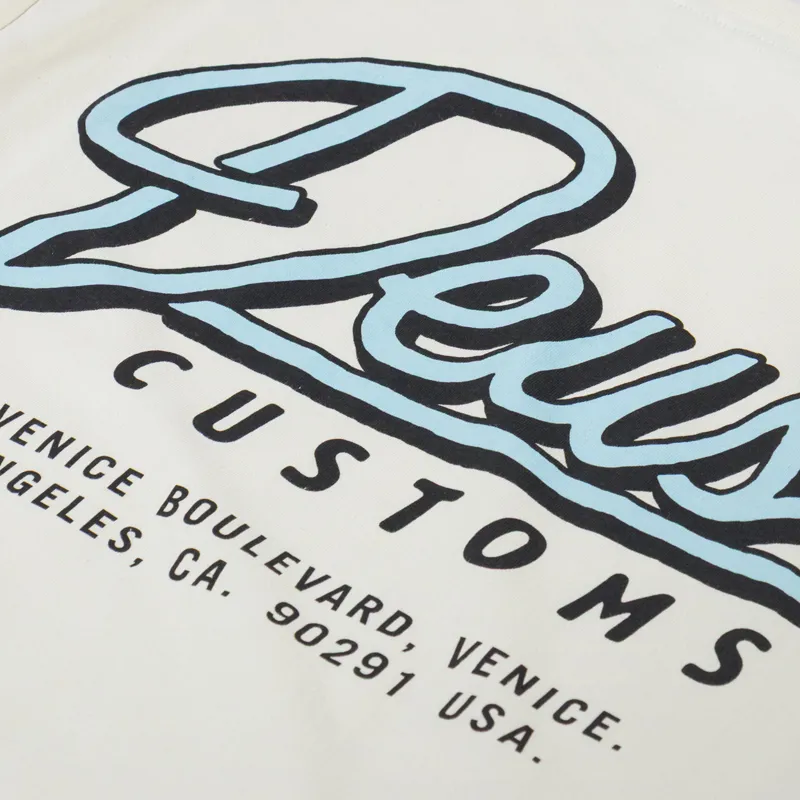 Deus Ex Machina Conduit T Shirt Dirty White-4