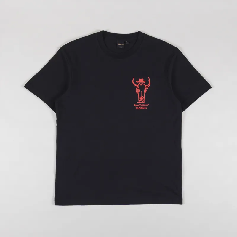 Deus Ex Machina Showdown T Shirt Black-1