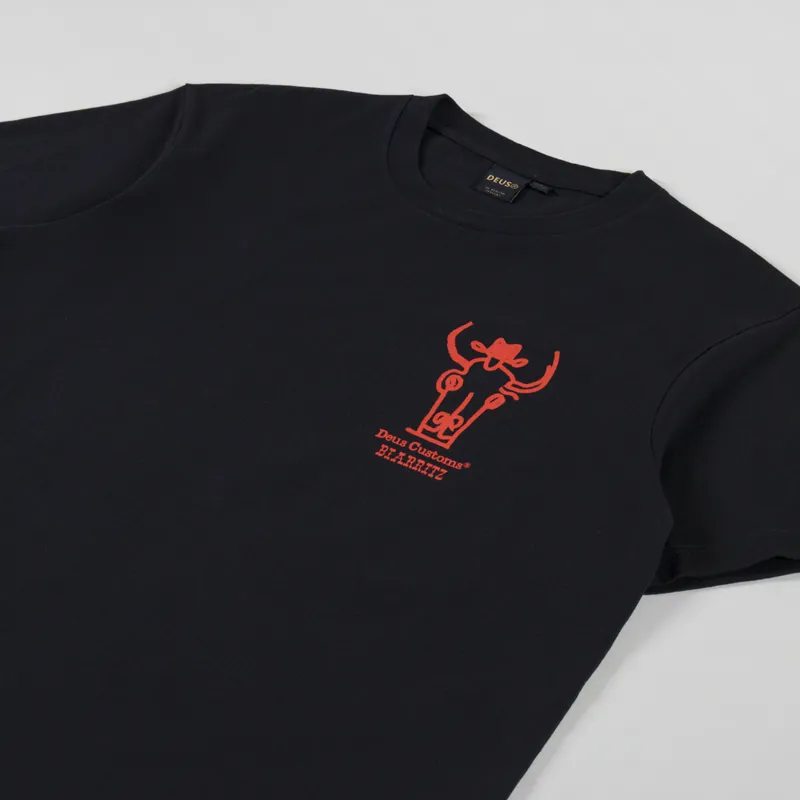 Deus Ex Machina Showdown T Shirt Black-3