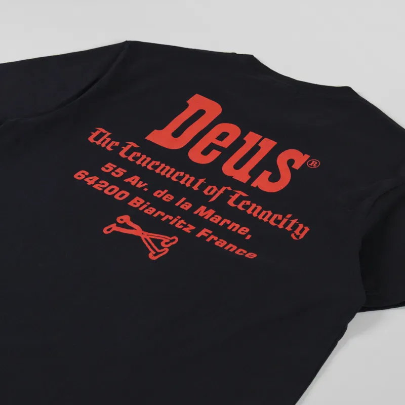 Deus Ex Machina Showdown T Shirt Black-2