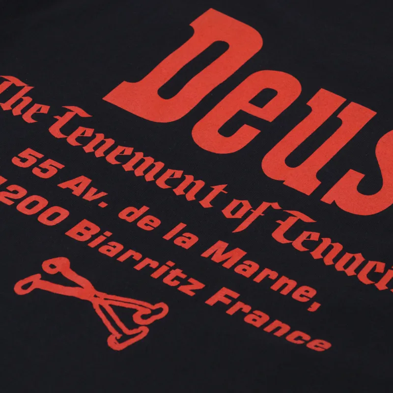 Deus Ex Machina Showdown T Shirt Black-4