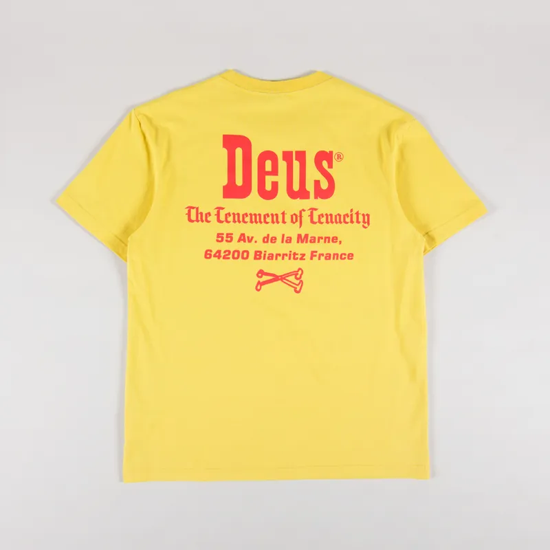 Deus Ex Machina Showdown T Shirt Super Lemon
