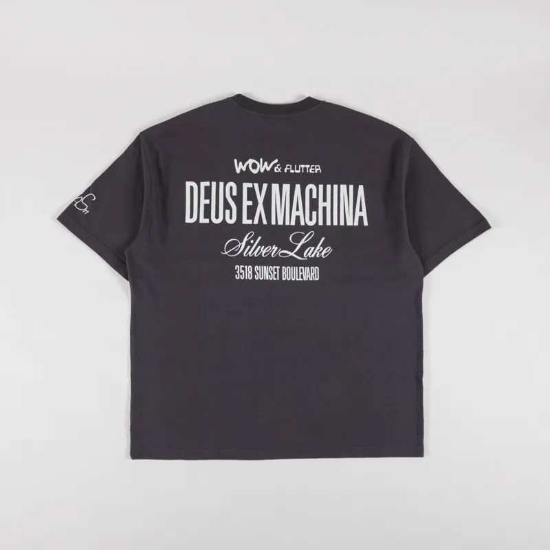 Deus Ex Machina Sensory Overload T Shirt Anthracite