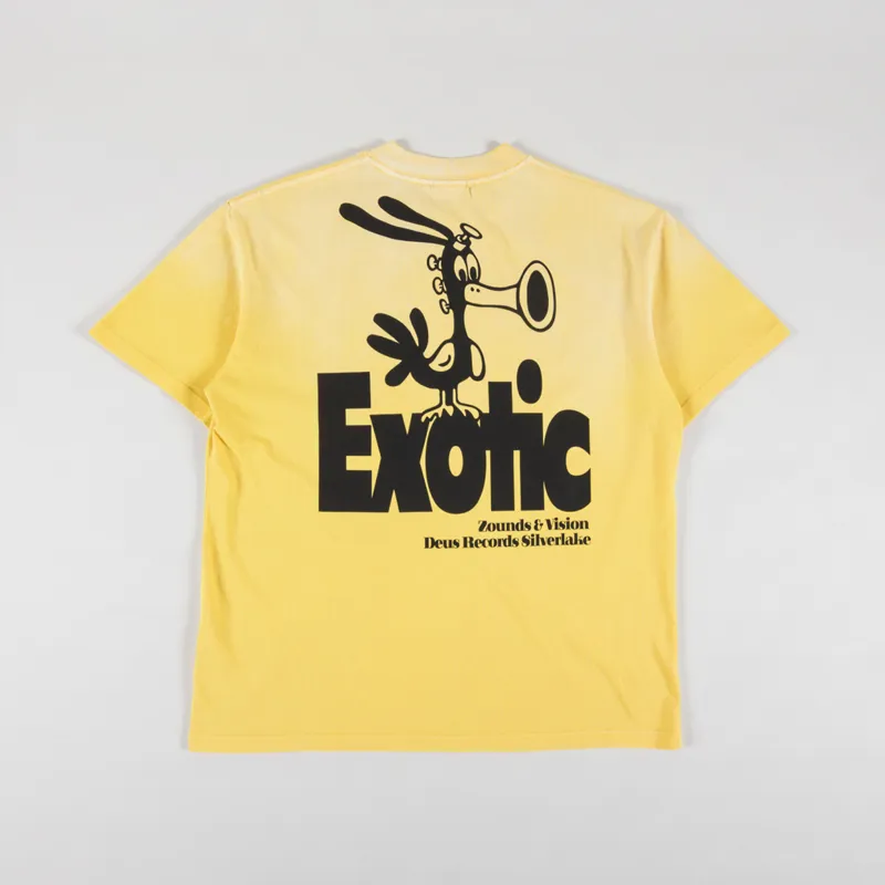 Deus Ex Machina Zounds T Shirt Golden Rod