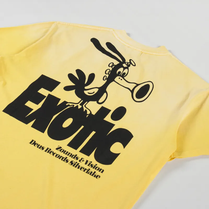 Deus Ex Machina Zounds T Shirt Golden Rod-2