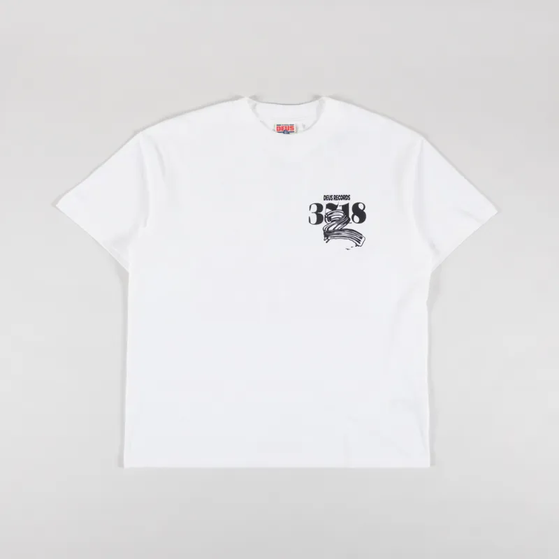 Deus Ex Machina Zounds T Shirt Vintage White-1