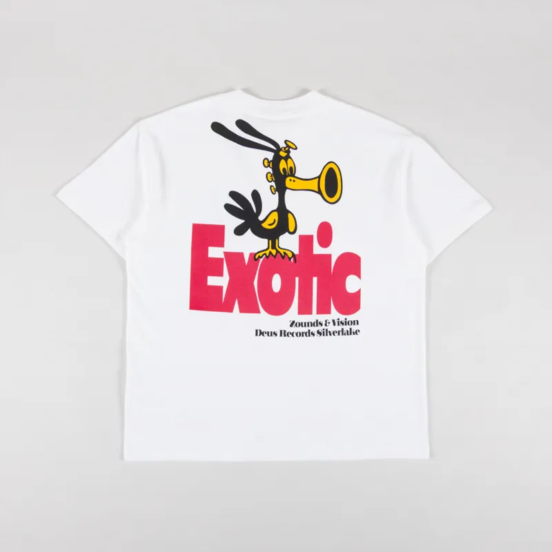 Deus Ex Machina Zounds T Shirt Vintage White