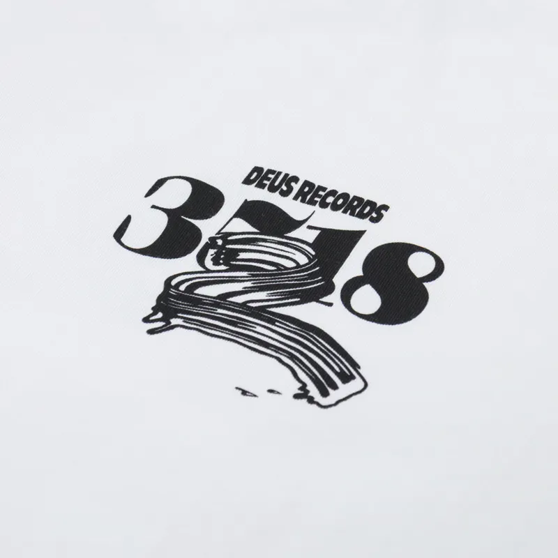 Deus Ex Machina Zounds T Shirt Vintage White-5