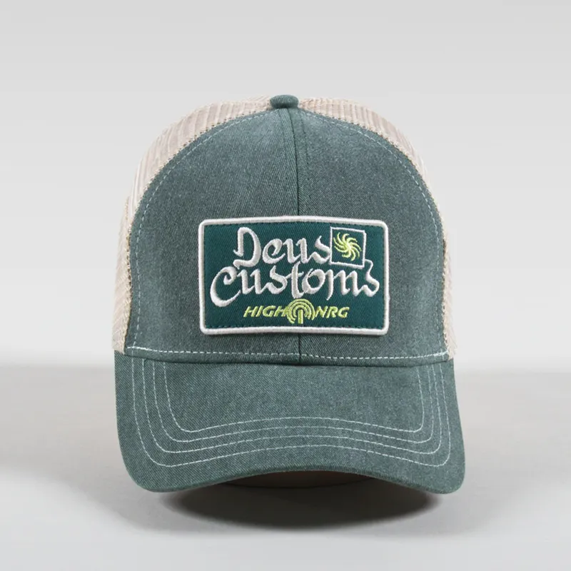 Deus Ex Machina Open Head Trucker Bayberry-2