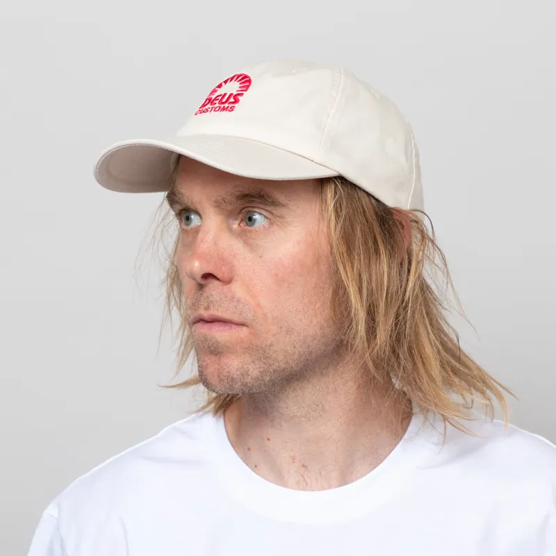 Deus Ex Machina Melodies Dad Cap Vintage White