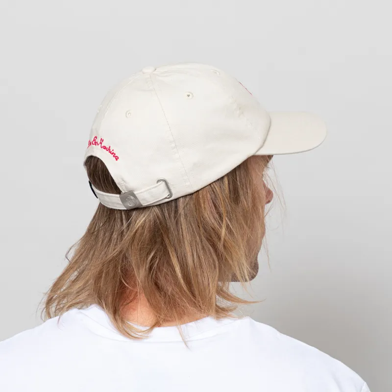 Deus Ex Machina Melodies Dad Cap Vintage White-2
