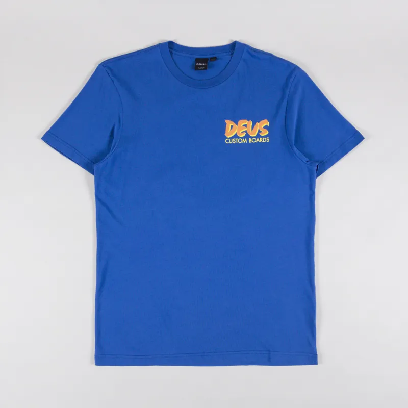 Deus Ex Machina Gonz T Shirt Bright Cobalt-1