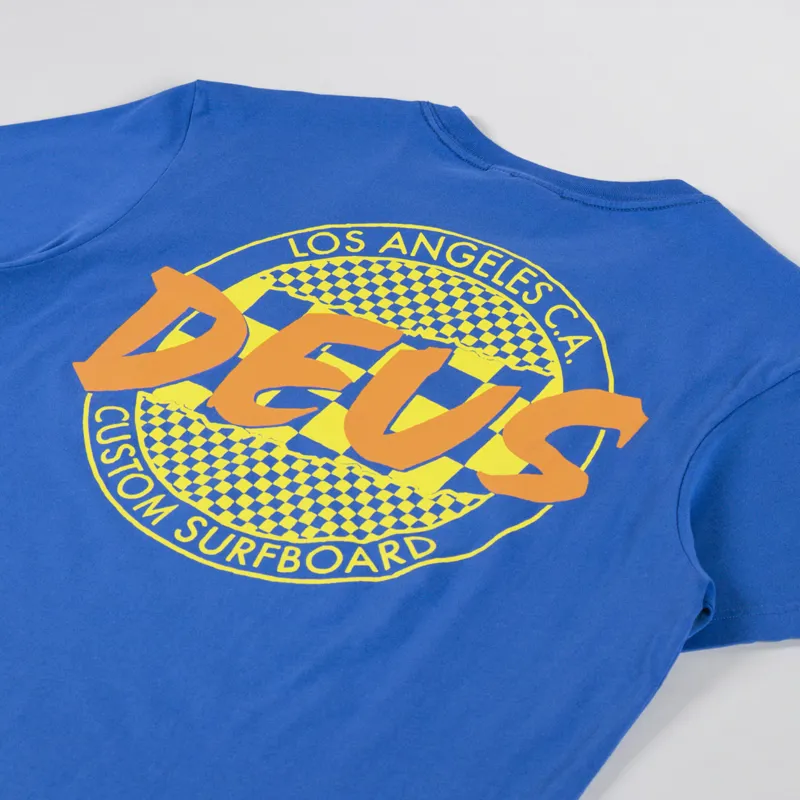 Deus Ex Machina Gonz T Shirt Bright Cobalt-2