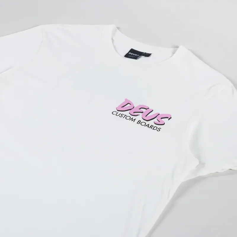 Deus Ex Machina Gonz T Shirt Vintage White-3