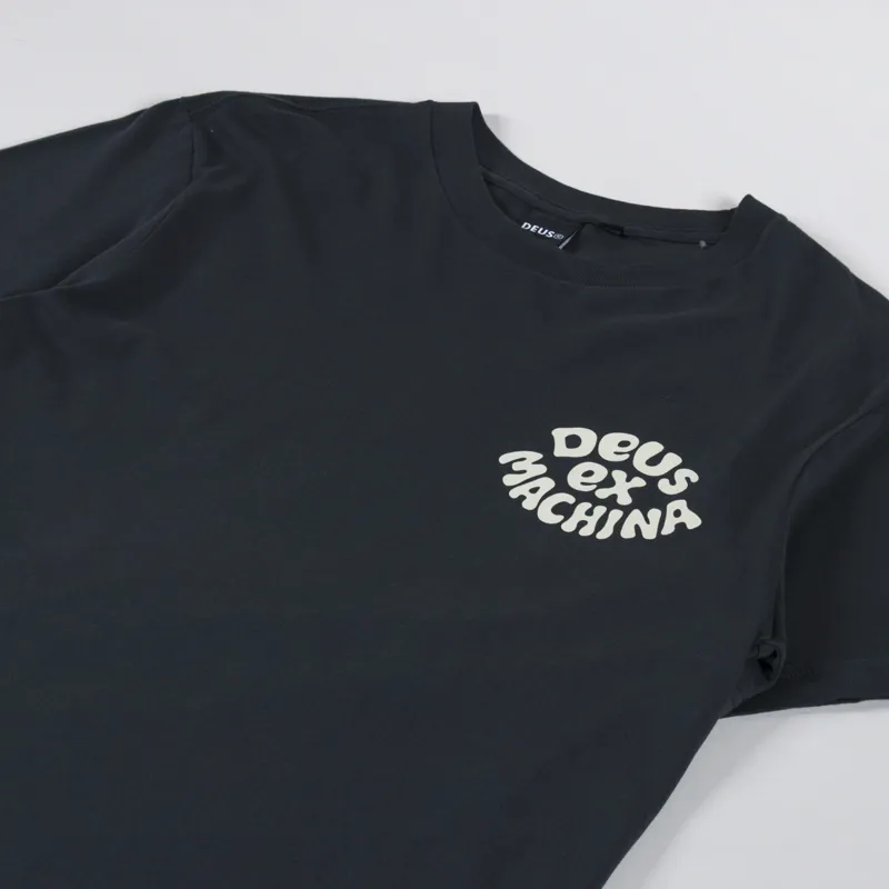 Deus Ex Machina Squeak T Shirt Anthracite-3