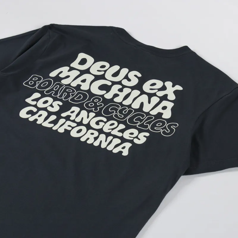 Deus Ex Machina Squeak T Shirt Anthracite-2
