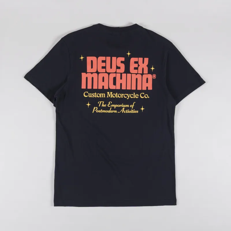 Deus Ex Machina Drop Down T Shirt Black