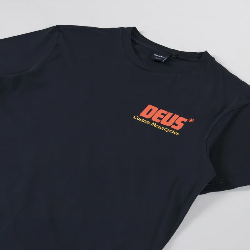 Deus Ex Machina Drop Down T Shirt Black-3
