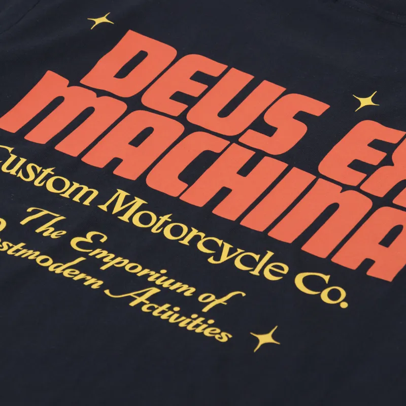 Deus Ex Machina Drop Down T Shirt Black-4