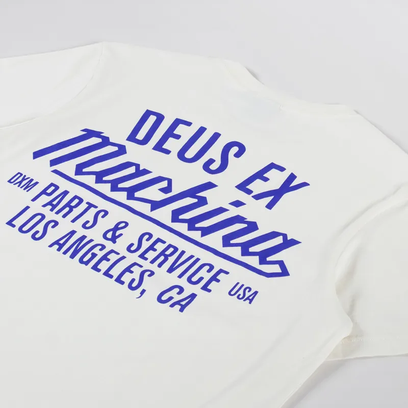 Deus Ex Machina Overbite T Shirt Dirty White-2