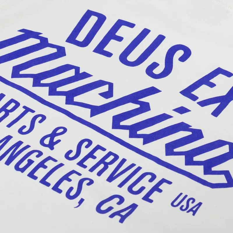 Deus Ex Machina Overbite T Shirt Dirty White-4