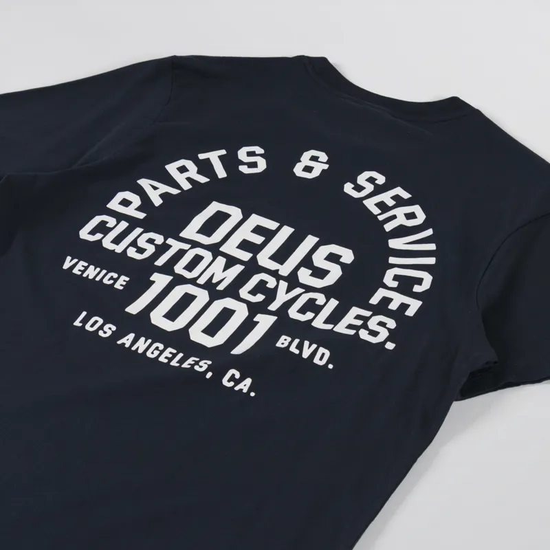 Deus Ex Machina Troop T Shirt Black-2