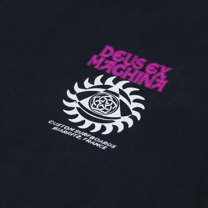 Deus Ex Machina Crank T Shirt Anthracite-5