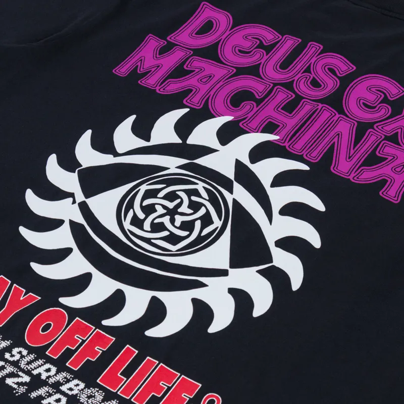 Deus Ex Machina Crank T Shirt Anthracite-4