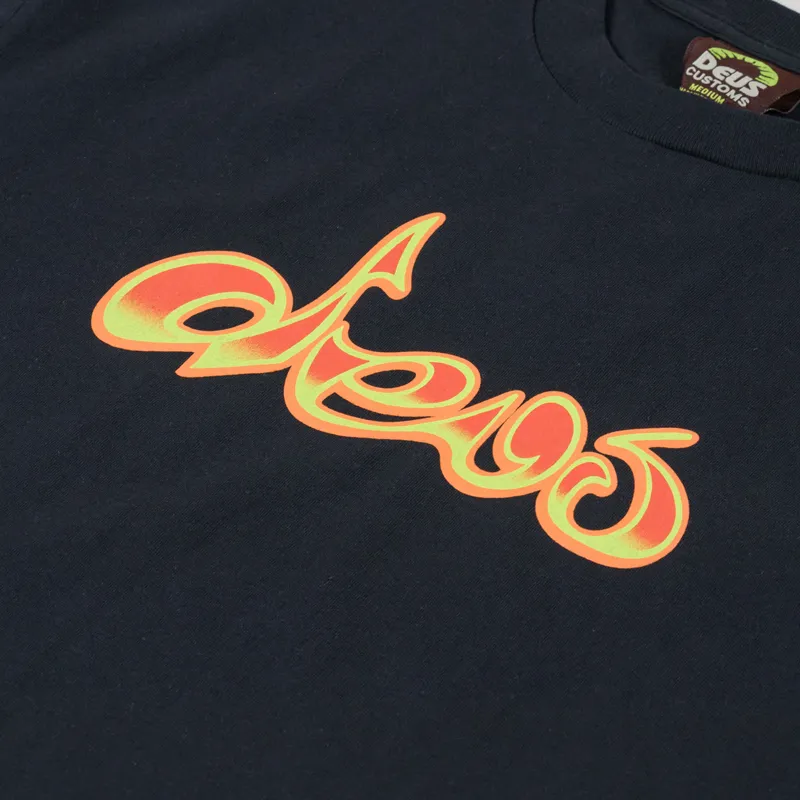 Deus Ex Machina Four Seasons T Shirt Anthracite-2