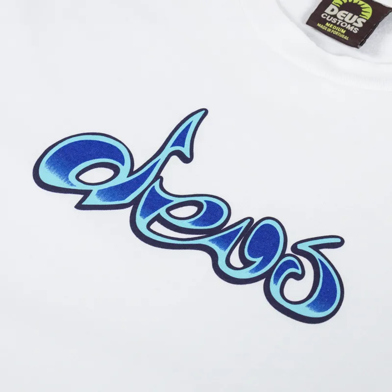 Deus Ex Machina Four Seasons T Shirt Vintage White-2