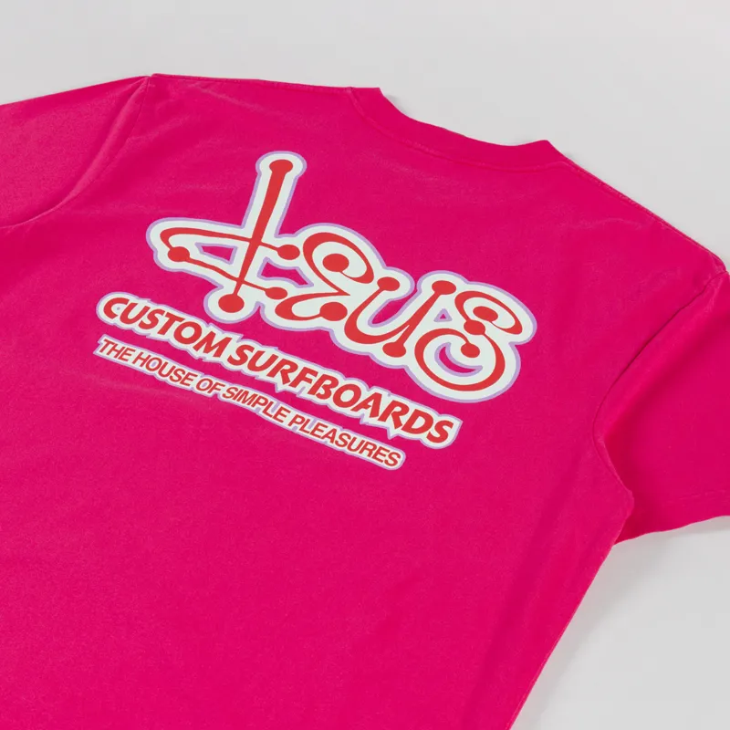 Deus Ex Machina Sentient T Shirt Raspberry-2