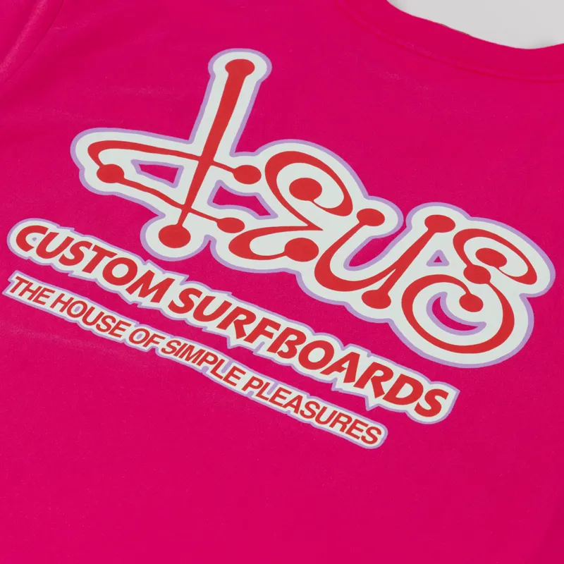 Deus Ex Machina Sentient T Shirt Raspberry-4