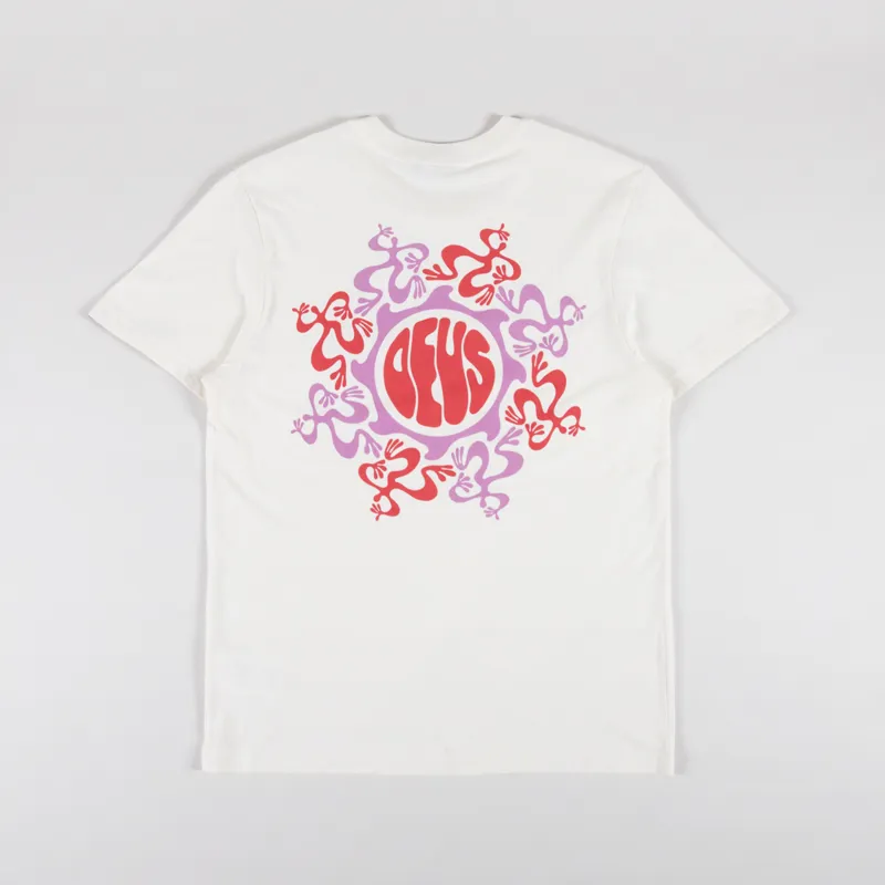 Deus Ex Machina Non Stop Motion T Shirt Vintage White