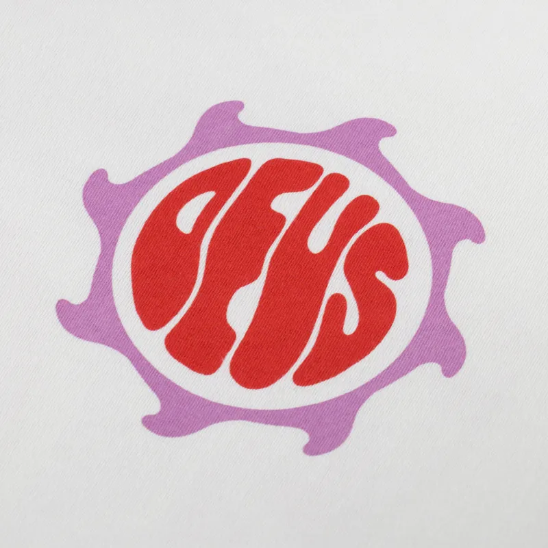 Deus Ex Machina Non Stop Motion T Shirt Vintage White-3