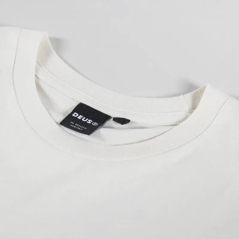 Deus Ex Machina Non Stop Motion T Shirt Vintage White-4