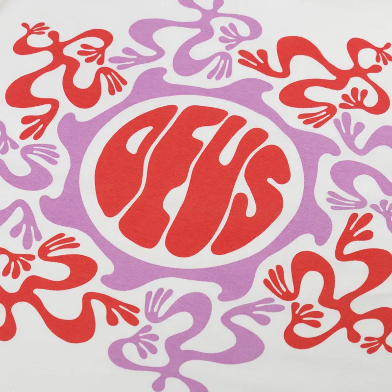 Deus Ex Machina Non Stop Motion T Shirt Vintage White-2