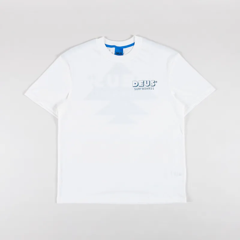 Deus Ex Machina Thruster T Shirt Vintage White-1